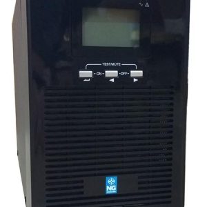 NG ON-LINE UPS 1000VA, PF 0.98, 2 SCHUKO, 2 x 12V9A, USB, RS232, RJ45, ΟΘΟΝΗ