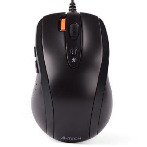 ΠΟΝΤΙΚΙ ΕΝΣΥΡΜΑΤΟ A4Tech 1600 DPI, ΜΑΥΡΟ