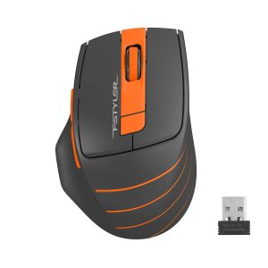 ΠΟΝΤΙΚΙ ΑΣΥΡΜΑΤΟ A4Tech FG30 2000 DPI, ΜΑΥΡΟ/ΠΟΡΤΟΚΑΛΙ