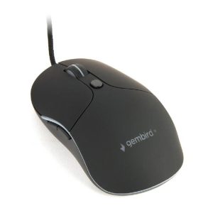 GEMBIRD ΠΟΝΤΙΚΙ USB ΜΑΥΡΟ MUS-UL-02, ΜΕ LED