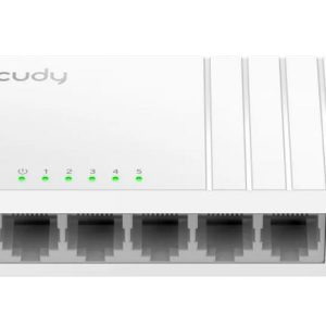 CUDY 5-PORT GIGABIT SPLITTER WITH USB C