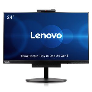 REF AIO LENOVO TINY IN ONE GEN 3, 24", i5 9500T, 16GB, 512GB SSD WIN 11 PRO- GRADE A