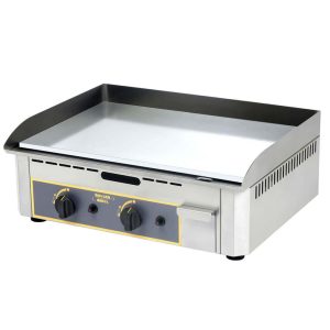 Εστία-πλατό αερίου ROLLER GRILL PSR600GI με λεία ανοξείδωτη επιφάνεια