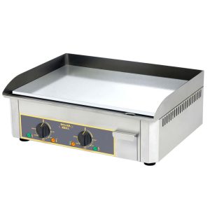 Εστία-πλατό ηλεκτρική ROLLER GRILL PSR600EI με λεία ανοξείδωτη επιφάνεια