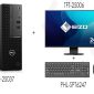 1 Χ REF DELL OPTIPLEX 3080 SFF, i5 10400F, 8GB DDR4, 256GB SSD+REF ΟΘΟΝΗ EIZO EV2456, 24in, BEZELESS, IPS+PHILIPS ΕΝΣΥΡΜΑΤΟ ΣΕΤ